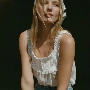 NWT Doen Fidella top in Salt, S